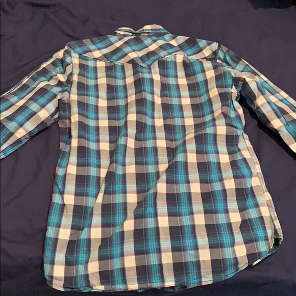 Blue Notes Plaid long sleeve - Picture 3 of 3